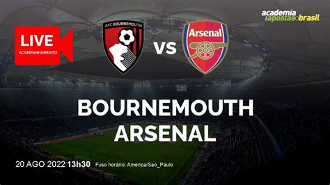 Bournemouth X Arsenal Ao Vivo InglesÃo Premier League 3ª Rodada