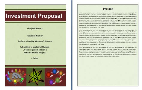 Investment Proposal Templates | 14+ Free Word, Excel & PDF Formats ...