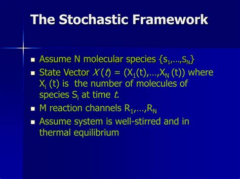 PPT - Variants of Stochastic Simulation Algorithm PowerPoint ...