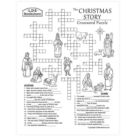 Free Printable Religious Christmas Crossword Puzzles - Crossword ...