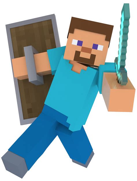 Minecraft Steve Render Png Images And Photos Finder