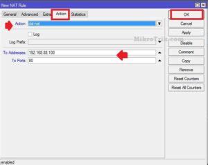 Mikrotik Ports Forwarding From Winbox Ded