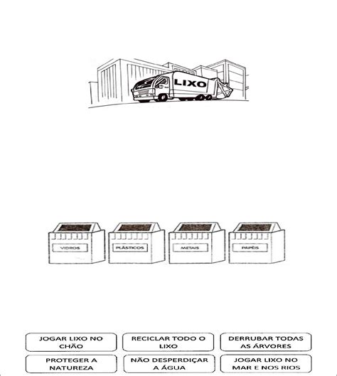 Atividades Sobre Reciclagem Do Lixo Off