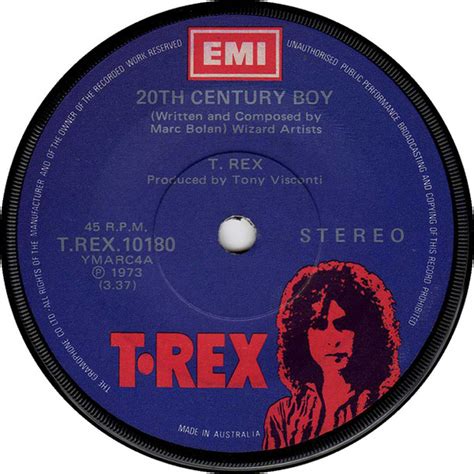 T. Rex - 20th Century Boy (1973, Vinyl) | Discogs