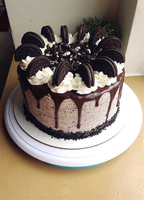 I Made An Oreo Drip Cake For My Cousin S Birthday Oreo Cake Recipes