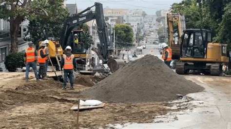 Work continues on San Francisco sinkhole following water main break ...