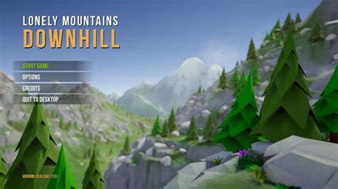 Screenshot Of Lonely Mountains Downhill Windows Mobygames