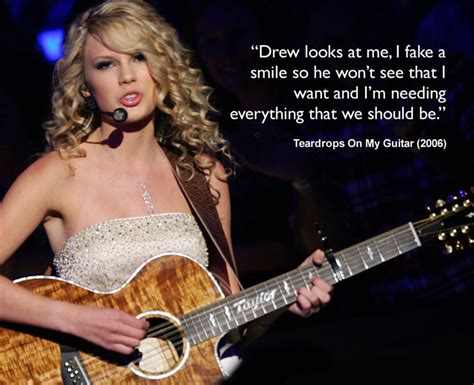 Teardrops On My Guitar From Taylor Swift 2006 Taylor Swift When Her Song Capital