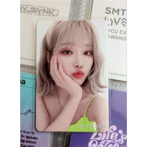 Pc Winter Aespa My Synk Fortune Selca Selfie Pout Fanmeeting Md