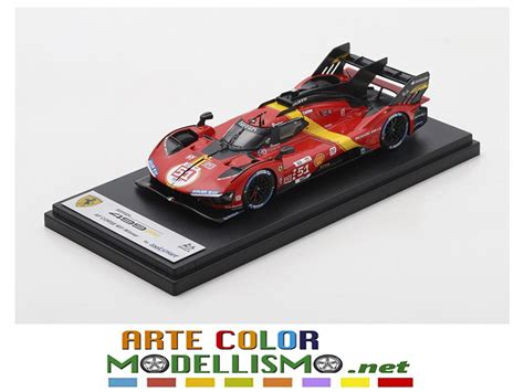 LOOKSMART MODELS LSLM 162 FERRARI 499P HYPERCAR WIN LEMANS 2023 1 43