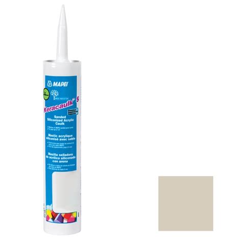 Mapei Keracaulk S 10 5 Oz Biscuit Sanded Paintable Latex Caulk In The Caulk Department At