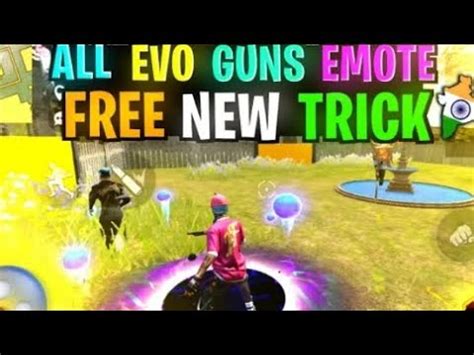 All Evo Gun All Emote Map Craftland Free Fire Evo Emotes F K