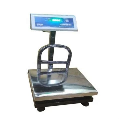 Stainless Steel Digital Platform Weighing Scale Capacity Kg At