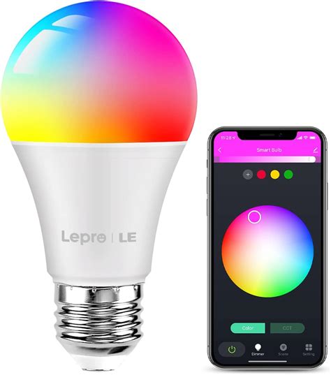 Tapo Matter Ampoule Connectée WiFi Ampoule LED E27 Multicolore 2500K