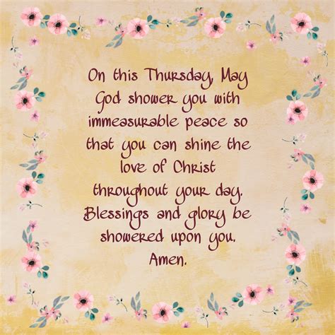 BestDailyPrayer | 50 Thursday Blessings And Wishes in 2023 ...