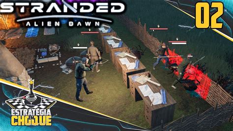 Stranded Alien Dawn Chegou A Hora De Pensar Na Defesa E Alimenta O