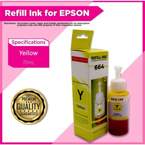 Ep Son Refill Ink For Printer L L L L L L L