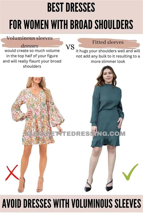 Balancing Proportions A Guide To Dress Styles For Broad Shoulders Fashion Women Top