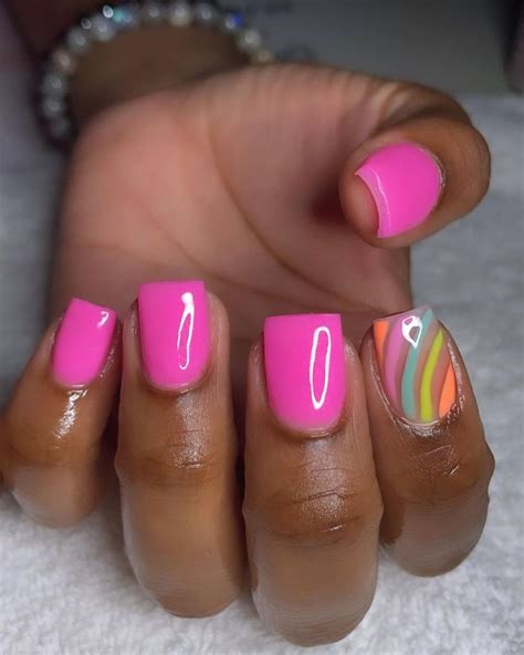 Pin By Tynisha Clarke On Nail Art In 2024 Work Nails Short Acrylic