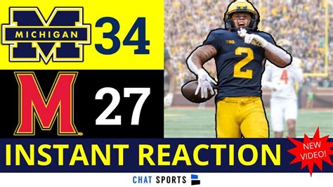 Michigan Football INSTANT Reaction News Blake Corum EXPLODES