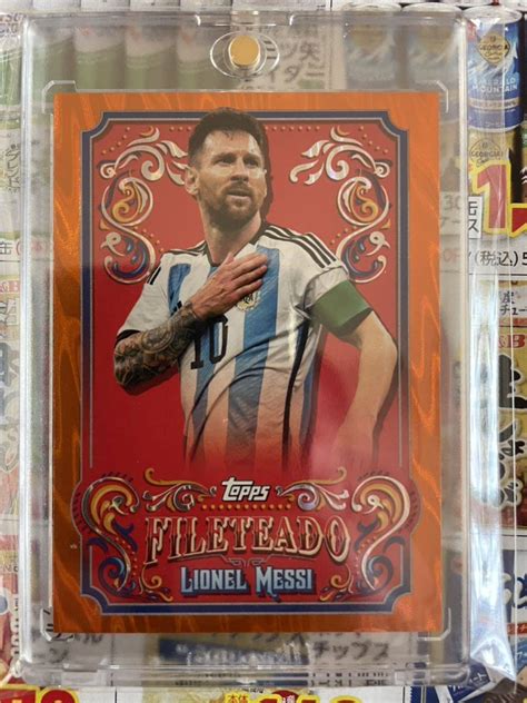 Yahoo Topps Argentina Fileteado Lionel Mess