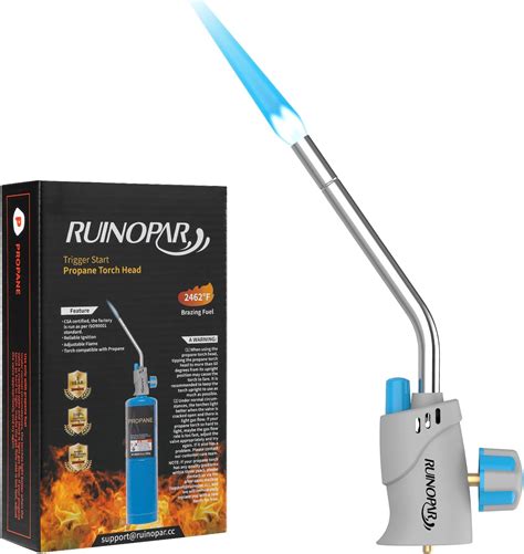 Amazon Propane Torch Head With Igniter Trigger Start Propane Gas