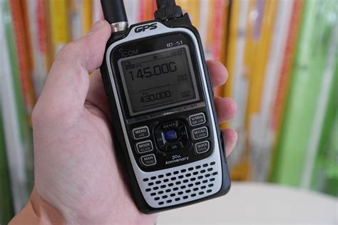 Second Hand Icom ID 51EPlus 50th Anniversary Handheld Transceiver In