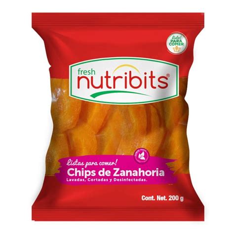 Chips De Zanahoria Fresh Nutribits G Walmart