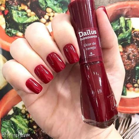 Esmalte Dailus Licor De Cereja Shopee Brasil