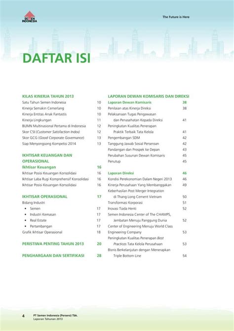 Annual Report Semen Indonesia Smgr Pdf