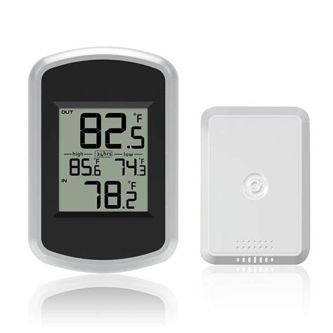 Urageuxy Wireless Indoor Outdoor Thermometer Review - Greenhouse Heater ...