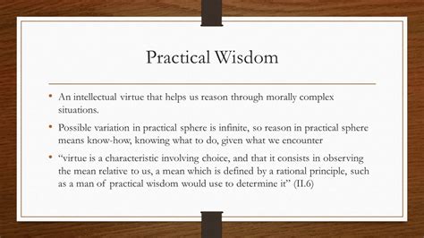 Aristotle Virtue Ethics Part 5 Practical Wisdom Youtube