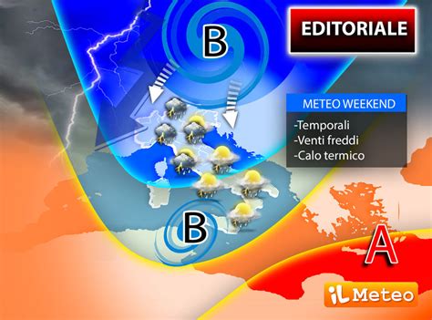 Meteo Editoriale Di Venerd Maggio Weekend Turbolento Temporali