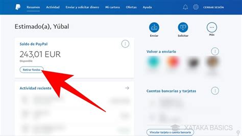 PayPal cómo retirar dinero