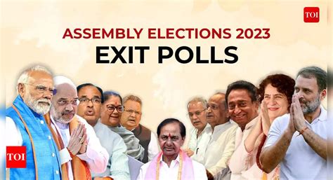 Exit Poll 2023 Results Exit Polls Split On Rajasthan Madhya Pradesh Give Congress Edge In