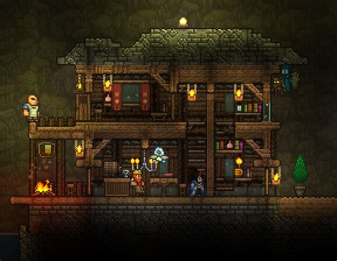 Terraria Underground House Underground Homes Terraria House Design