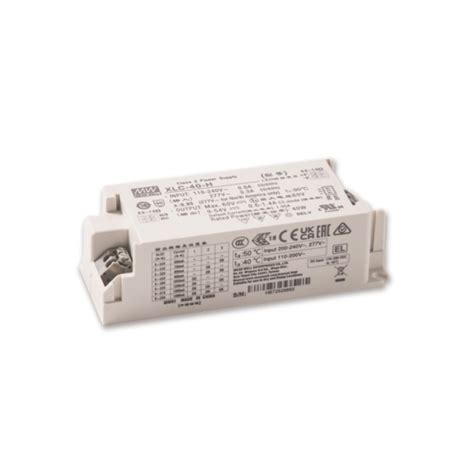 XLC 40 H Mean Well LED Schaltnetzteile 40W Elpro Elektronik