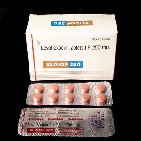 Elivof 500 Levofloxacin Tablets Ip 500 Mg Tablet Prescription