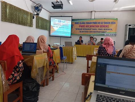 SOSIALISASI KTA DIGITAL PGRI CABANG SENORI