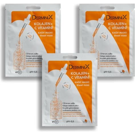 Derminix L C Vitamin Ka T Maske Seti Fiyat