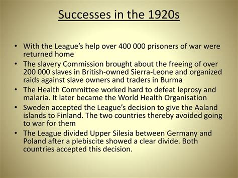 The League Of Nations Ppt Download