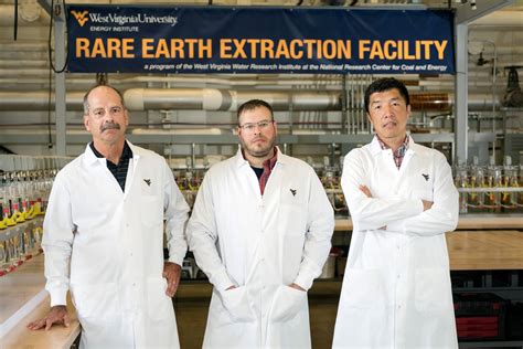 Wvu Opens New Research Facility To Extract Valuable Rare Earths From