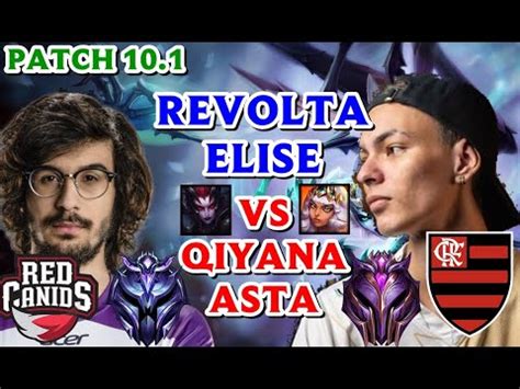 Revolta Elise Vs Qiyana Asta Jgl Patch Youtube