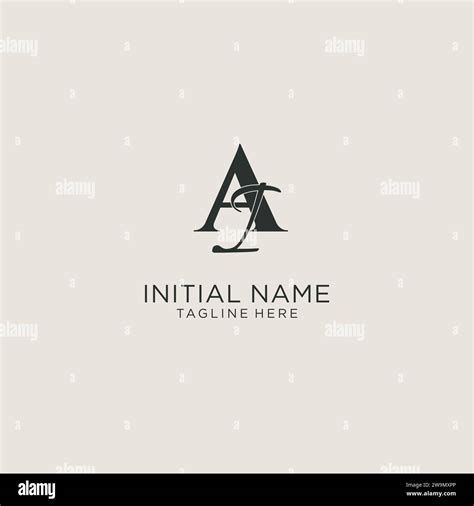 Initials Ai Letter Monogram With Elegant Luxury Style Corporate