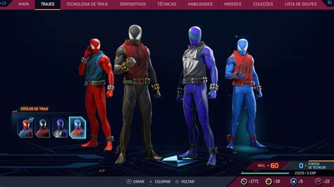 Marvel S Spider Man 2 Confira Todos Os Trajes Do Peter Parker