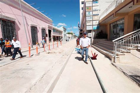 El gobernador Mauricio Vila Dosal realizó un recorrido por los trabajos