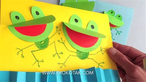 Simple Preschool Frog Craft Kids Wedding Activity Book