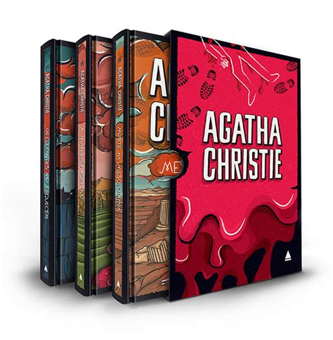 Agatha Christie Book Cover on Behance