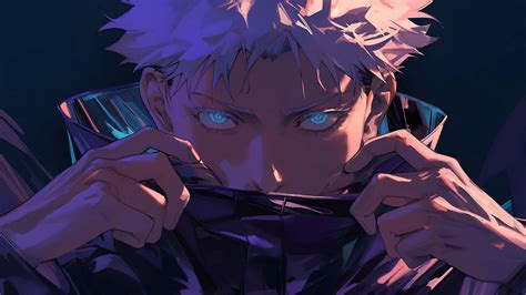 Gojo Satoru 4K Wallpaper PC - Jujutsu Kaisen Anime Wallpaper HD