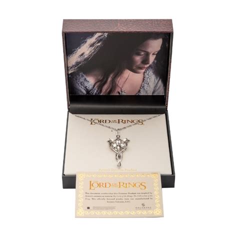 The Lord Of The Rings Arwen S Necklace Evenstar Pendant Replica